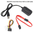 SATA/PATA/IDE Drive to USB 2.0 Adapter Converter Cable for 2.5/3.5 Hard Drive Hn