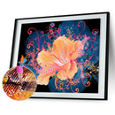 Colorful Flower 5D DIY Full Round Rhinestone Diamond Painting Mosaic Kits