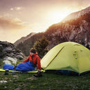 Outdoor Camping Ultralight Warm Sleeping Bag for Travel Hiking (Blue)