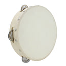 8 inch Wooden Tambourine Hand Drum Handbell Kid Percussion Instrument Toys