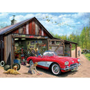 5D DIY Full Drill Diamond Painting Car Scenery Pattern Cross Stitch (02)