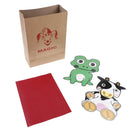 1Set  magic tricks cute frog cartoon animals stage interactive magical prop BX