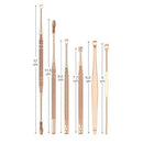 6 Pcs Earpick Ear Wax Curette Remover Ear Cleaner Spoon Clean Tool L3B6