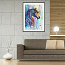 5D DIY Full Drill Diamond Painting Horse Embroidery Craft Kit Decor (W1856)