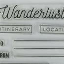Romantic travel Wanderlust Clear Stamps Scrapbooking Album Card Decor Diary  Z