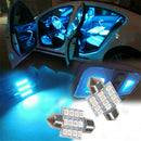13x Auto Car T10 5050 Interior LED Lights For Dome License Plate Lamp 12V Kit OZ