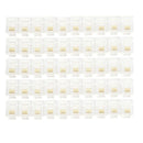 100X 4 Pin RJ11 RJ-11 6P4C Modular Telephone Phone Crystal Plug Connector