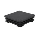 2 Pcs 70mm x 70mm Plastic Square Caps Tube Pipe Inserts End Blanking E3Z9