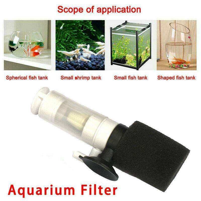 Aquarium Air Pump Mute Mini Pneumatic Filter Oxygen Pump Skimmer Fish Tank