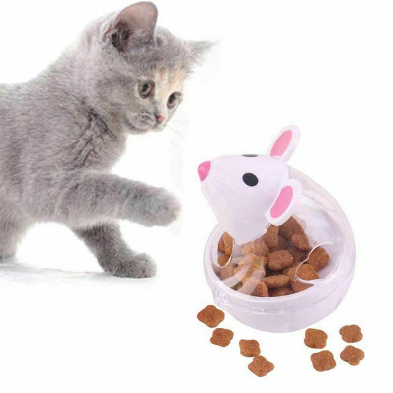 Pet IQ Treat Ball, Tumbler Interactive Food Dispensing Feeder, Slow Chewing F5J7