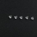 100pcs Earrings Jewelry Accessories Bullet rubber Ear Plugging/blocked DIYLES