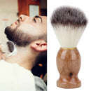 Mens Shaving Bear Brush Best Badger Hair Shave Wood Handle Razor Barber Brush