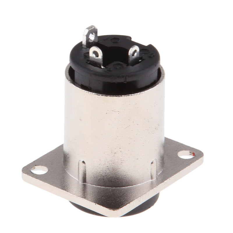 10X 6.35mm Female Jack Socket For Audio Microphone Cables Connectors