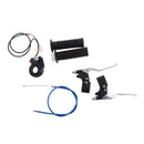 7/8'' 22mm Hand Brake Levers Twist Throttle Handle Grips and Cable Set With