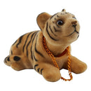 Car Bobbing Head Tiger Shape Nodding Dog Decor N7M3