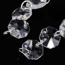 10pcs Acrylic Crystal Diamond Beads Garland  Hang Wedding Party Decor
