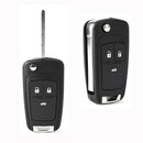 Foldable remote key shell 3 bouton for Vauxhall Zafira Opel Astra Insignia I2M4