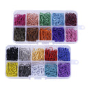 600 Pieces Multi-colored Bulb Pins Calabash Pin Gourd Pins Safety Pins for