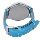 ZhouLianFa Women Blue Artificial Leather Christmas Father Tree Rhinestone Q P5H3