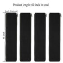50cm Cord Organizer Sleeve With Zipper, 4 Pack Wire Wrap Covers, Cable OrganP2W8