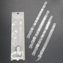3-1s Women's Clear Invisible Transparent Adjustable Bra Straps See Through