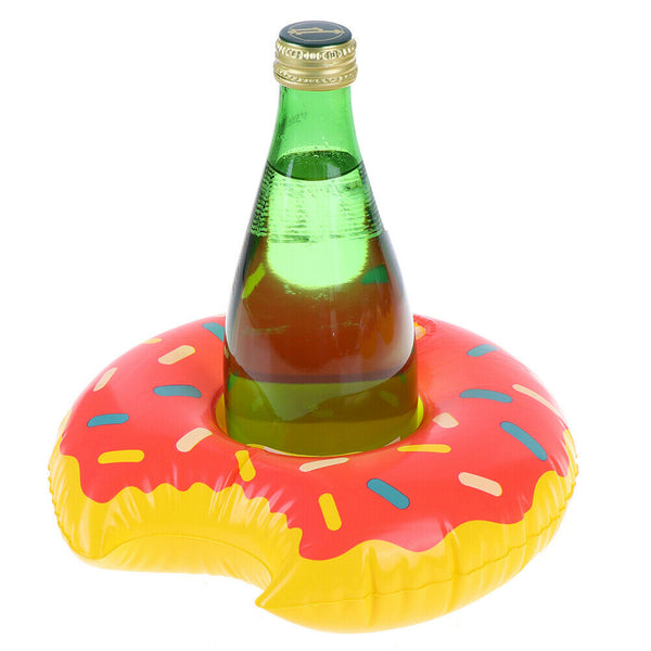 3pcs/lot Outdoor Donuts Inflatable cup holder Swimming Pool Party Decoration FT