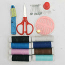 24PCS Sewing Kits Thread Threader Needle Tape Measure Scissor Thimble B DRA