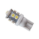 10PCS T10 White LED 10-smd Wedge Interior Dome Map 192 Light W5W Bulbs 158 M5U1