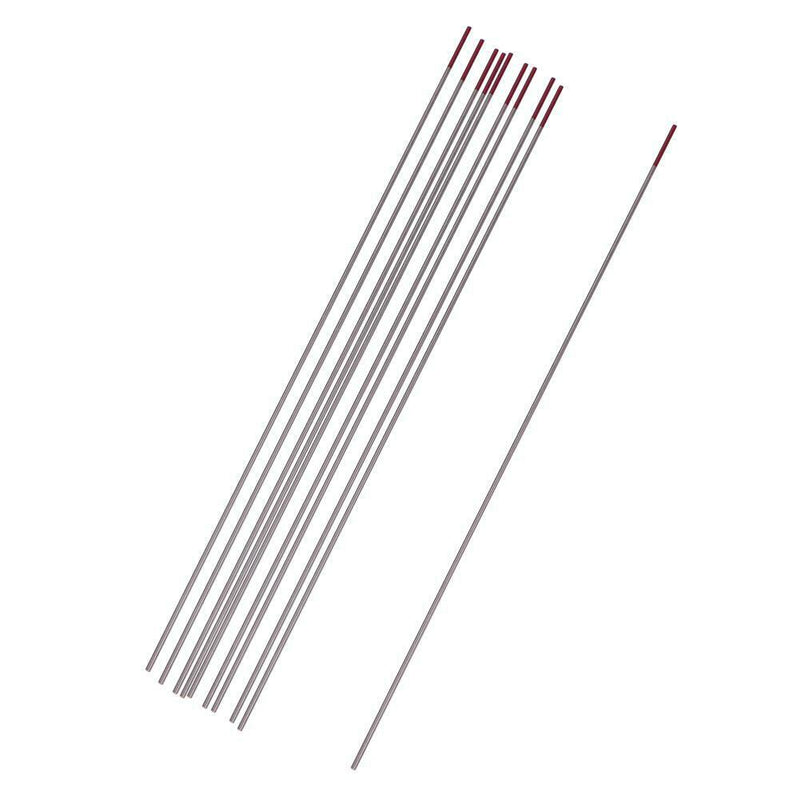 10pcs WT20 Tungsten Electrode Welding Rod for Argon Arc Welding (1.6x150mm)