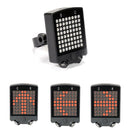 64 LED USB Rechargeable Bike Tail Light Bicycle Safety Cycling Warning Rear Lamp