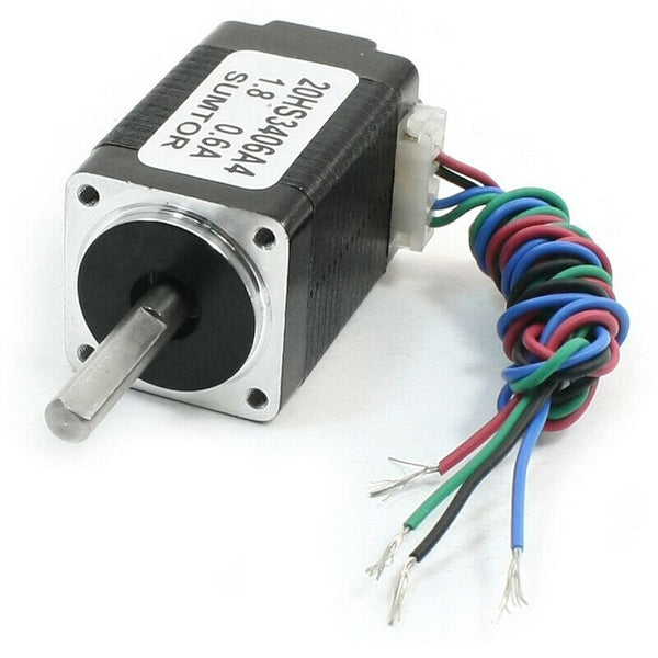 Nema8 4 Lead CNC Router Mill Stepping Stepper Motor 34mm 0.6A 2.5oz.in N3I4