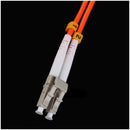 1M Jumper Cable Duplex Multimode LC-LC LC To LC Fiber Optic Optical Patch C