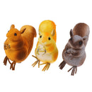 1 Pcs Mini Animal Toys Simulation Cute Squirrel Stuffed Kids Toys Decoratio_