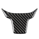 Carbon Fiber Car Steering Wheel Molding Stickers Decor for Civic 2016 2017