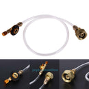 Outdoor Camping Propane Gas Refill Adapter LPG Flat Cylinder Tank Coupler Valve