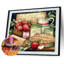 Full Round 5D DIY Diamond Painting Kitchen Supplies Embroidery Kit (LG189) A