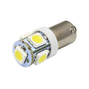 10 x T11 BA9S White 5 LED 5050 SMD Car Wedge Side Light Lamp Bulb 12V Tide