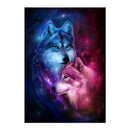 5D Wolf Diamond Painting Embroidery DIY Cross Stitch Craft Gifts Home Decor
