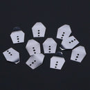 10 pcs Fishing Swim Jig Blade Sheet Stainless Steel Breakwater Bait Accessories