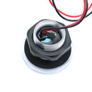 2x LED Round Courtesy Light Stair Deck Light Warm White for Marine outdoor