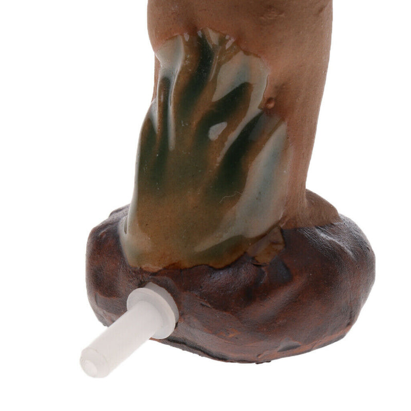 Artificial Hidden Cave Ornament Aquarium Fish Tank Decoration Little Boy - S