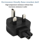 Uk 33-Pin Male To Iec 320 C5 Plug ,Uk To C5 Ac Power Adapter Uk Plug. Indus