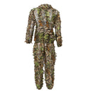 Breathable Leafy Camo Hooded Stretchy Ghillie Suits Clothes Jacket Pants for
