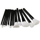 13pcs Makeup Brushes Powder Eyeshadow Blush Brush Set with PU Cosmetic Bag