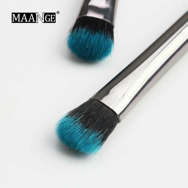 Makeup Brushes Kit Powder Eye Shadow Applicator Colorful Cosmetic Brushes Kit