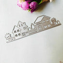House Style Embossing Cutting Dies Stencil Stamps For Diy Scrapbooking Die  C2H6