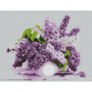 11CT Stamped Cross Stitch Kits DIY Flowers Needlework Craft Decor (M0048)