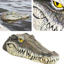 Artificial Crocodile Alligator Head Foam Floating Decoy Pond For Pool Garde Z9A1