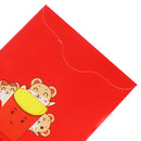 6X/Set Tradition Hongbao New Year Red Lucky Money Bag Chinese Red Rat Envelop3C