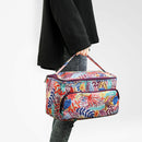Travel Knitting Tote Bag, Yarn Storage Bag for Carrying Projects, Knitting